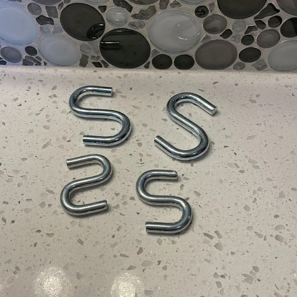 Hillman S Hooks. Two sizes. You get two .307X 3 inches. And two smaller ones - Picture 2 of 2